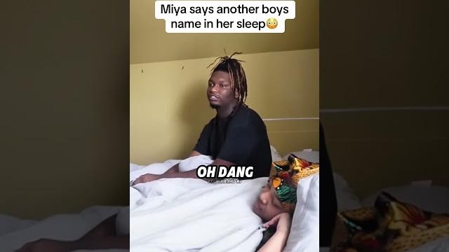 Miya said another boys name in her sleep #funny #whowillbemylifepartnerta #besties #funnymoment Miya said another boys name in her sleep #funny #whowillbemylifepartnerta #besties #funnymoment