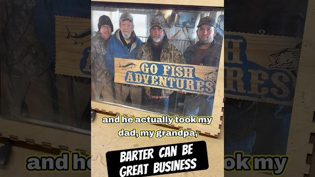 We’ve been bartering for products and services for decades. #woodsigns #freehand #barter #wood We’ve been bartering for products and services for decades. #woodsigns #freehand #barter #wood