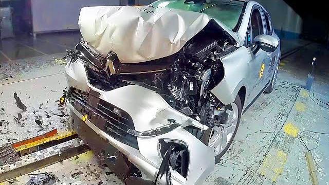 Renault clio 5 crash test Renault clio 5 crash test