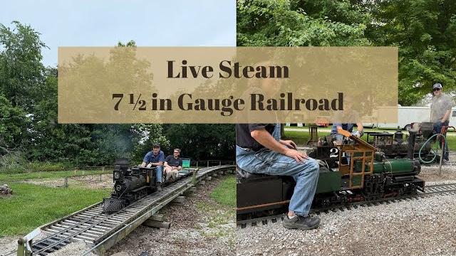 7 1/2 in gauge live steam meet - iowa model steam engineers - denver south park & pacific model 7 1/2 in gauge live steam meet - iowa model steam engineers - denver south park & pacific model