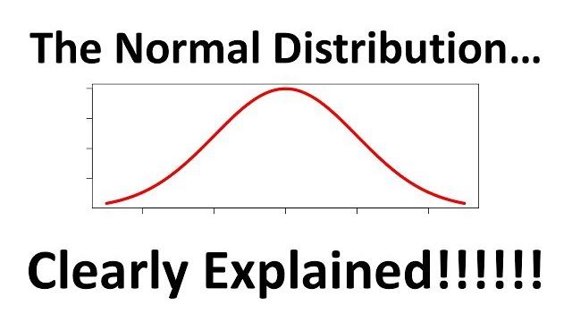 The normal distribution, clearly explained!!! The normal distribution, clearly explained!!!