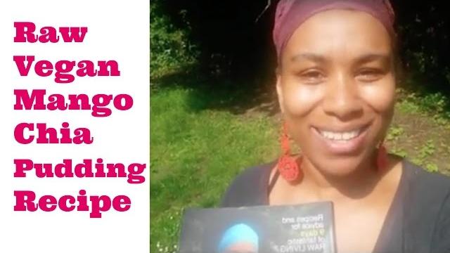 Raw vegan mango chia pudding recipe Raw vegan mango chia pudding recipe
