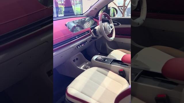 Futuristic interior in the all new ora good cat #ora #oragoodcat #goodcat #electriccars #evcars #ev Futuristic interior in the all new ora good cat #ora #oragoodcat #goodcat #electriccars #evcars #ev