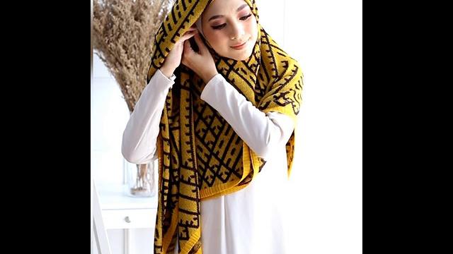 Tudung knitted.. tutorial bawal labuh Tudung knitted.. tutorial bawal labuh