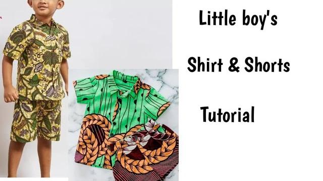 How to cut a little boys button down shirt | tutorial on little boys button down shirt and shorts . How to cut a little boys button down shirt | tutorial on little boys button down shirt and shorts .