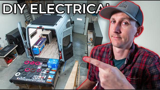 Diy sprinter camper van electrical install - full tutorial Diy sprinter camper van electrical install - full tutorial