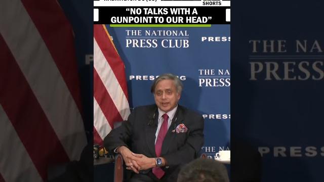 “it's not going to happen…”, congress mp shashi tharoor on india-pakistan talks and us stance “it's not going to happen…”, congress mp shashi tharoor on india-pakistan talks and us stance