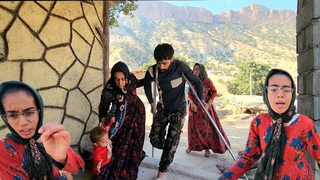 زندگی روزمره دو زن عشایری زندگی روزمره دو زن عشایری