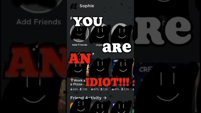 )||you are an idiot||(( )||you are an idiot||((
