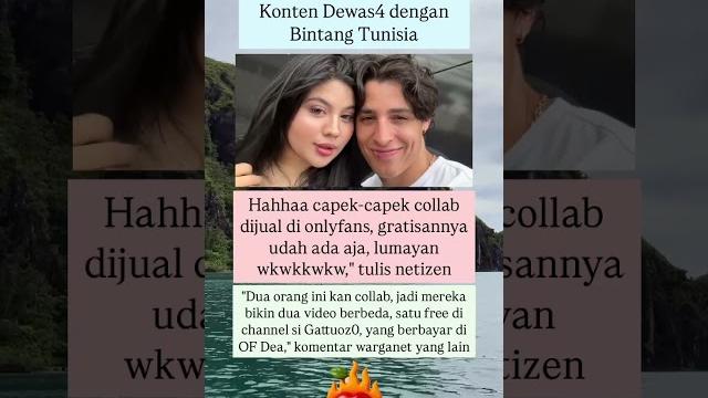 Dea ayu dikabarkan bikin konten dewas4 dengan bintang tunisia#shorts #beritaterkini #news Dea ayu dikabarkan bikin konten dewas4 dengan bintang tunisia#shorts #beritaterkini #news