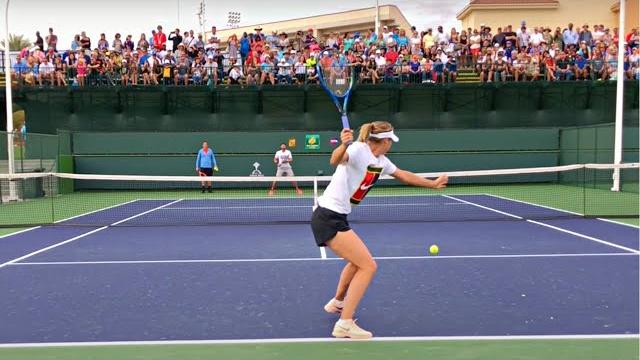 Maria sharapova | iw practice 3.7.18 (court level 60fps) Maria sharapova | iw practice 3.7.18 (court level 60fps)