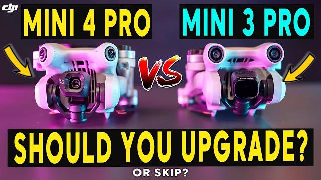 Dji mini 4 pro vs mini 3 pro - is this an upgrade!?? Dji mini 4 pro vs mini 3 pro - is this an upgrade!??