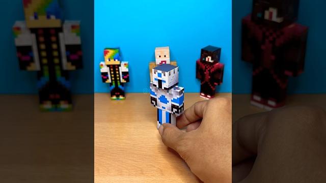 Skin minecraft bocil frostdiamond #shorts #papercraft Skin minecraft bocil frostdiamond #shorts #papercraft