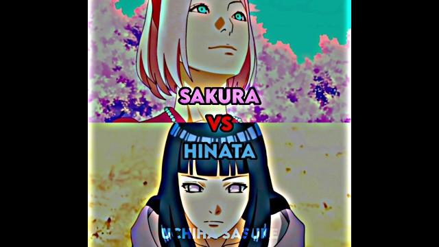 Sakura vs hinata Sakura vs hinata