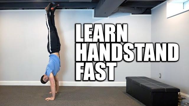 Learn how to hold a handstand after watching this video Learn how to hold a handstand after watching this video
