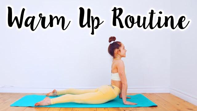 Quick warm up routine before your workout or stretch Quick warm up routine before your workout or stretch