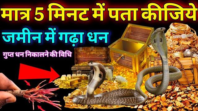 मात्र 5 मिनट में जानिए जमीन में गड़ा धन कहां है, 5 संकेत पहचान लिए तो करोड़पति dhan milne ke sanket मात्र 5 मिनट में जानिए जमीन में गड़ा धन कहां है, 5 संकेत पहचान लिए तो करोड़पति dhan milne ke sanket