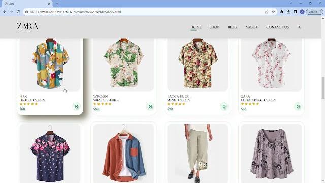 Zara modern ecommerce website Zara modern ecommerce website