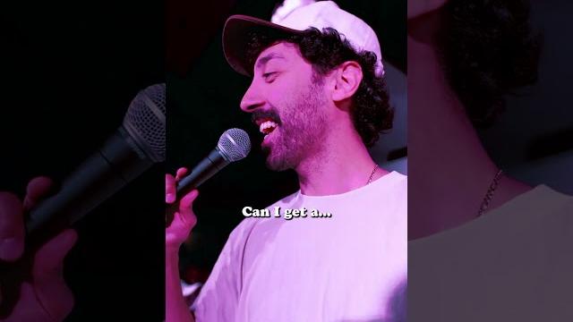 Scat singing with the audience #shorts Scat singing with the audience #shorts