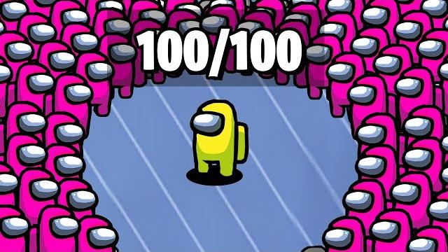 100 players in among as! 10 impostors vs 90 players in among us 100 players in among as! 10 impostors vs 90 players in among us
