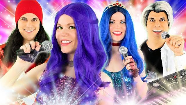 Mal is a pop star | "vk life" music video | bff besties Mal is a pop star | "vk life" music video | bff besties