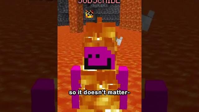 An actual useful minecraft tip! An actual useful minecraft tip!