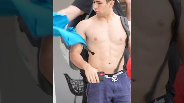 Ripping off my shirt in front of girls Ripping off my shirt in front of girls