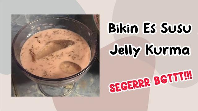 Cara bikin es susu jelly kurma viral ⁉️ Cara bikin es susu jelly kurma viral ⁉️