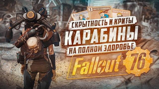 Критовый билд на карабины ► fallout 76 Критовый билд на карабины ► fallout 76