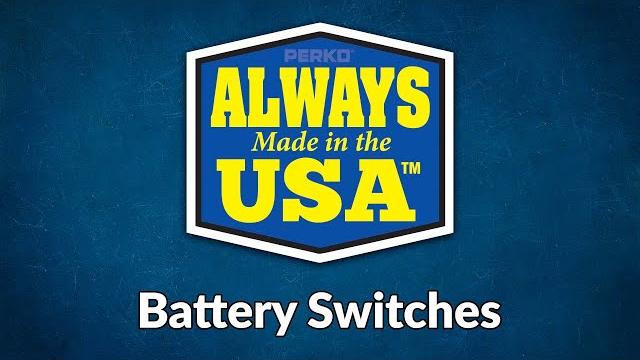 Perko battery switches Perko battery switches