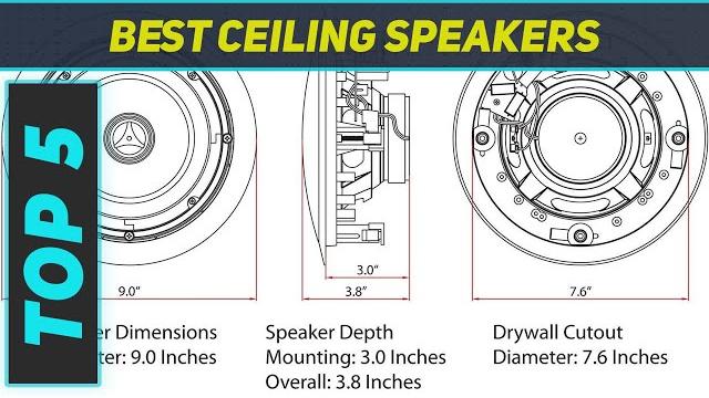 Top 5 best ceiling speakers in 2023 Top 5 best ceiling speakers in 2023