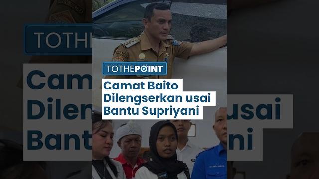 Bak boomerang, camat baito sudarsono dicopot jabatannya seusai bantu kasus guru honorer supriyani Bak boomerang, camat baito sudarsono dicopot jabatannya seusai bantu kasus guru honorer supriyani