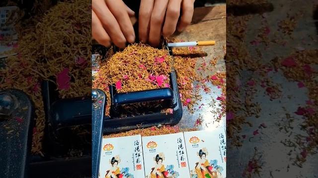 手工制作卷烟 #传统工艺 #卷烟 手工制作卷烟 #传统工艺 #卷烟