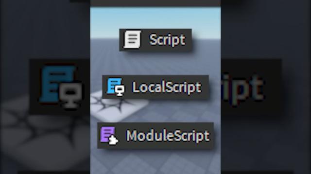 Scripts, localscripts, and modulescripts explained in under a minute | roblox studio #roblox #lua Scripts, localscripts, and modulescripts explained in under a minute | roblox studio #roblox #lua