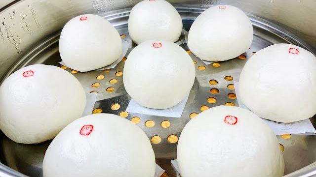 酒楼豆沙包做法!包子口感松软绵密,好吃到根本停不下来!steamed red bean paste buns. 酒楼豆沙包做法!包子口感松软绵密,好吃到根本停不下来!steamed red bean paste buns.