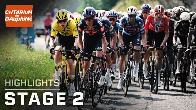 Critérium du dauphiné 2025, stage 2 | extended highlights | 6/9/2025 | cycling on nbc sports Critérium du dauphiné 2025, stage 2 | extended highlights | 6/9/2025 | cycling on nbc sports