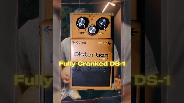 Hey anderton's! a cranked ds-1 actually sounds amazing #guitar #distortionpedal #bosspedals Hey anderton's! a cranked ds-1 actually sounds amazing #guitar #distortionpedal #bosspedals