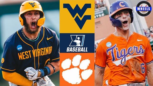 West virginia vs #11 clemson (incredible!) | regionals winners bracket | 2025 college baseball West virginia vs #11 clemson (incredible!) | regionals winners bracket | 2025 college baseball
