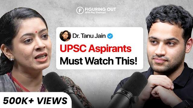 Dr tanu jain on upsc preparation, corruption, motivation, philosophy & focus | fo305 raj shamani Dr tanu jain on upsc preparation, corruption, motivation, philosophy & focus | fo305 raj shamani