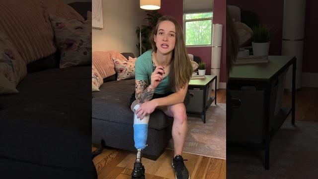 Brand new prosthetic socket! Brand new prosthetic socket!
