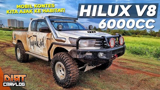 Mobil kontes diajak offroad? | pembuktian hilux v8 pemenang imx 2021 | dirt carvlog #436 Mobil kontes diajak offroad? | pembuktian hilux v8 pemenang imx 2021 | dirt carvlog #436