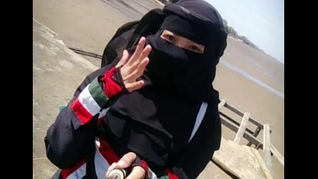 Indal fajri cover muslimah bercadar Indal fajri cover muslimah bercadar