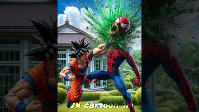 Spider-man killed goku and kissed supergirl|goku vs deadpool vs venom vs #spiderman #marvel #shorts Spider-man killed goku and kissed supergirl|goku vs deadpool vs venom vs #spiderman #marvel #shorts