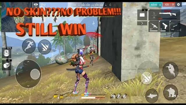 Skill vs skin!!! no skin still win Skill vs skin!!! no skin still win