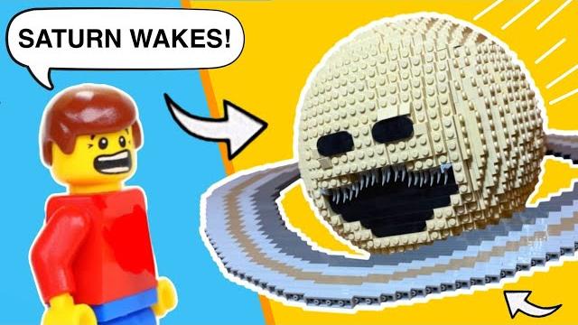 I made a lego the saturn wakes up I made a lego the saturn wakes up