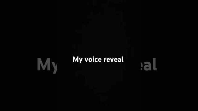 #my voice reveal #kimaya #my voice reveal #kimaya