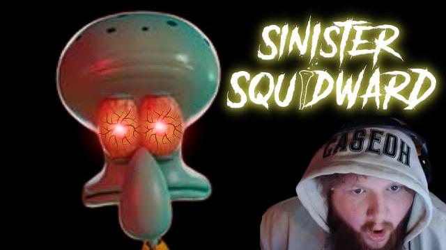 Sinister squidward: childhood officially ruined Sinister squidward: childhood officially ruined