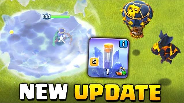 New ice block spell and troop levels in clash of clans! New ice block spell and troop levels in clash of clans!