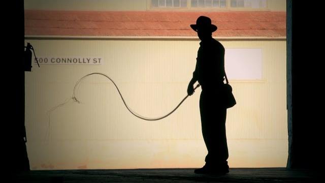 Indy's whip and leap test | mythbusters10 Indy's whip and leap test | mythbusters10