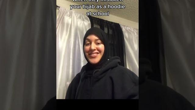 When they mistake your hijab as a hoodie at school When they mistake your hijab as a hoodie at school